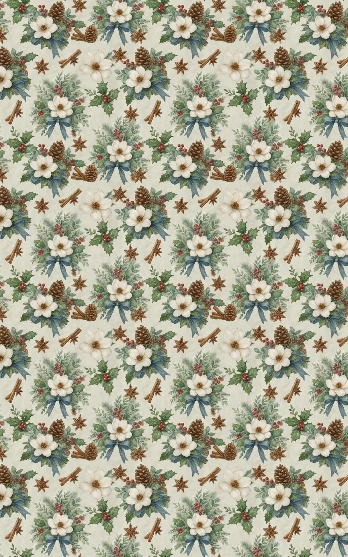 Cozy Christmas Bouquet - London Penny Gift Wrap
