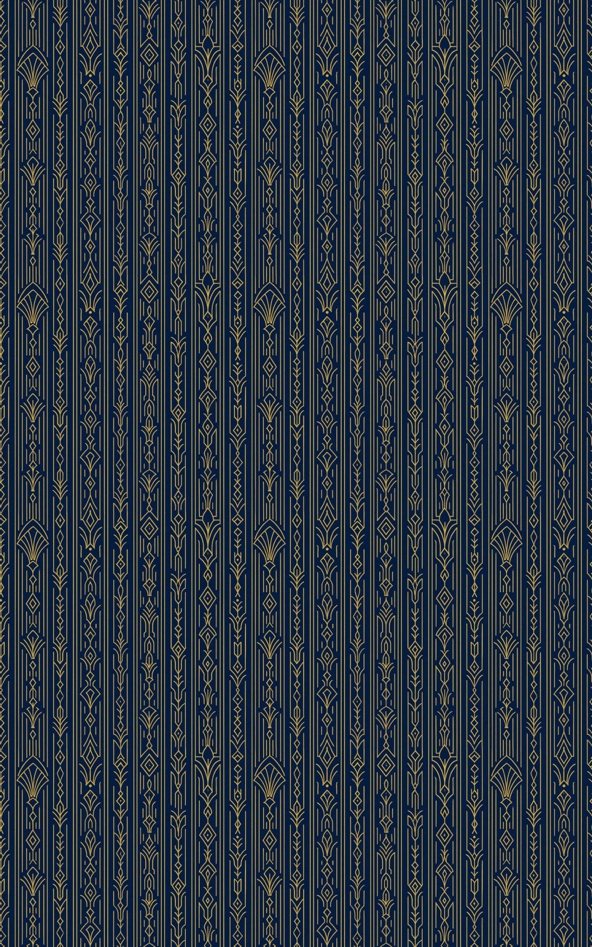 Pinstripe Art Deco - London Penny Gift Wrap