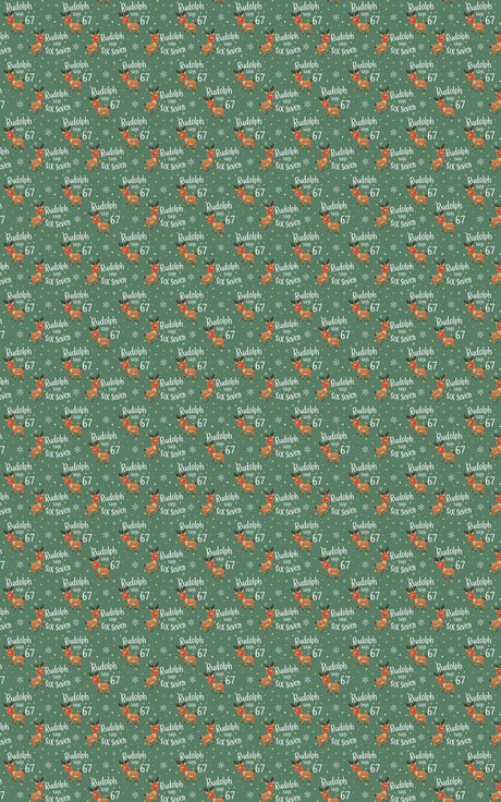 Rudolph Says 67 Sherpa Blanket - London Penny Gift Wrap