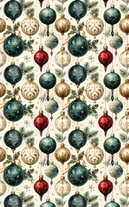 LIMITED TIME | Glass Ornament Archives Wrapping Paper