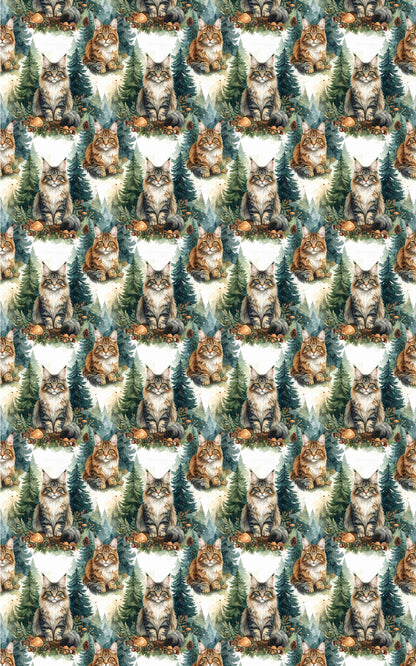 Forest Guardian Maine Coons Wrapping Paper