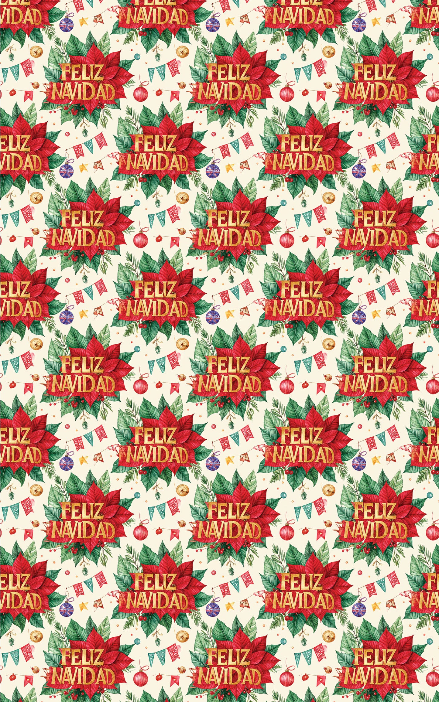 LIMITED TIME | Feliz Navidad Fiesta Deluxe Wrapping Paper