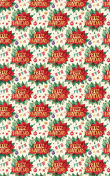 LIMITED TIME | Feliz Navidad Fiesta Deluxe Wrapping Paper - London Penny Gift Wrap