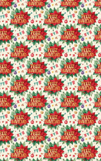 LIMITED TIME | Feliz Navidad Fiesta Deluxe Wrapping Paper