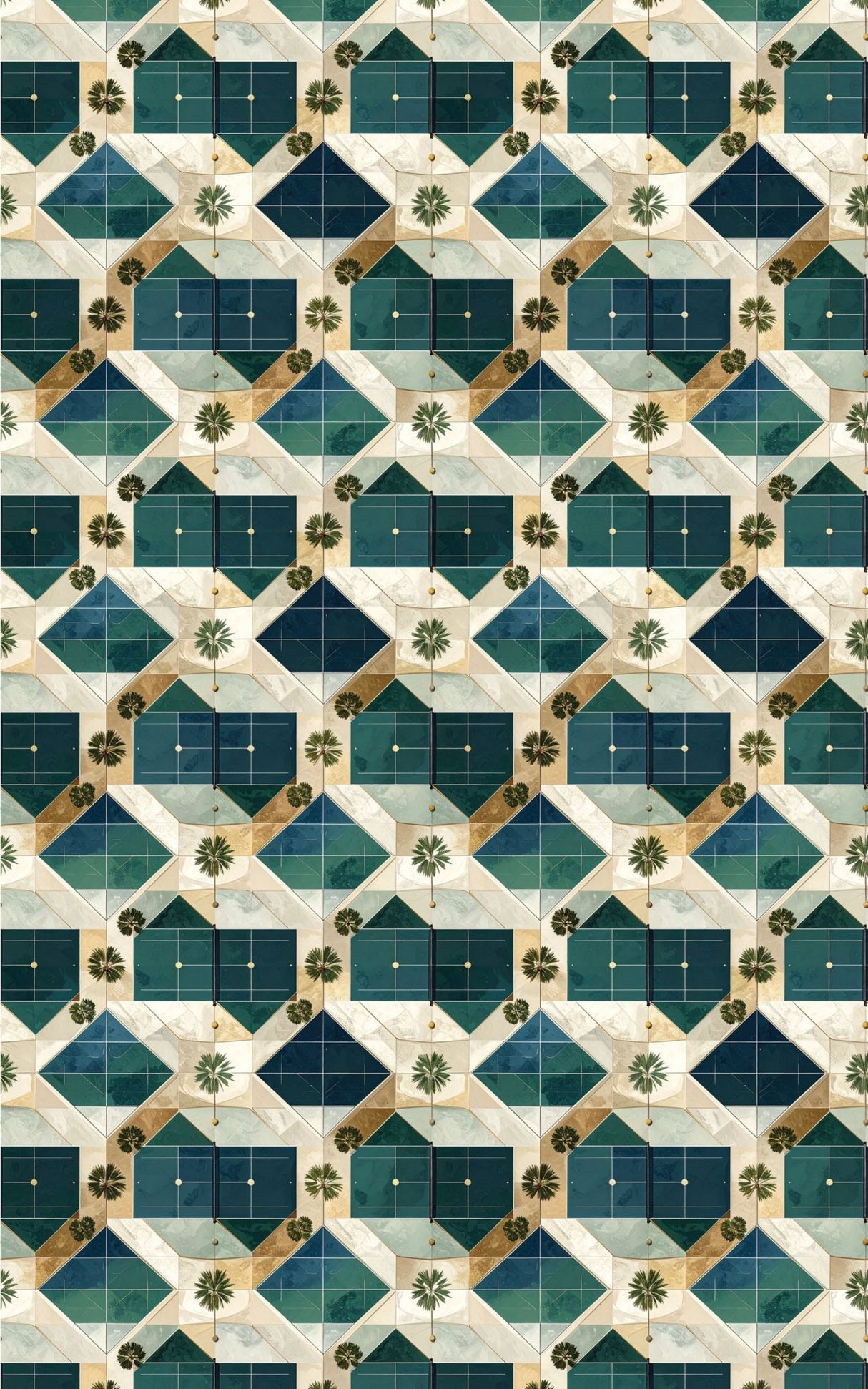 The Grand Court Collection Wrapping Paper - London Penny Gift Wrap