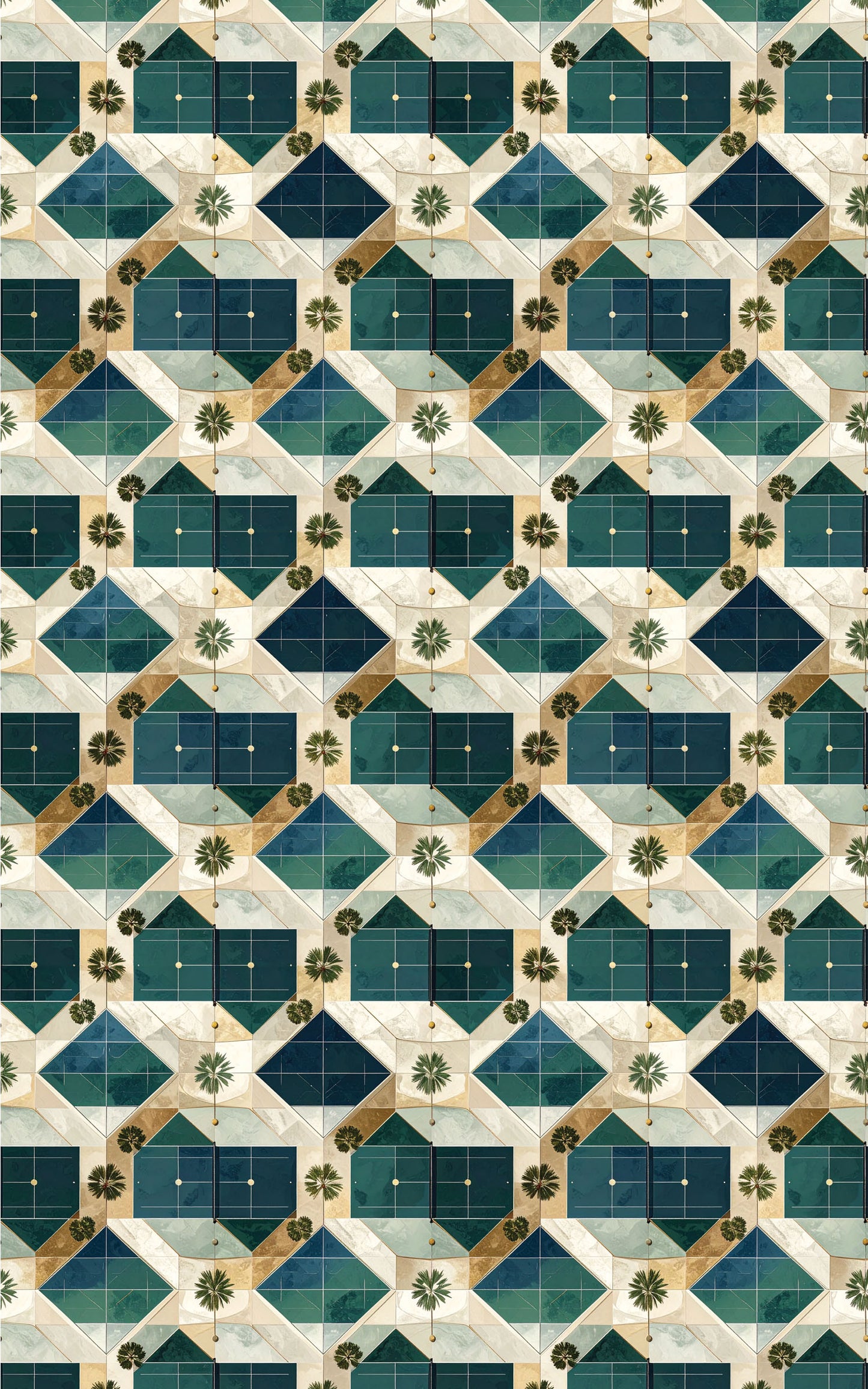 The Grand Court Collection Wrapping Paper