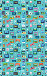 Pixel Pocket World Wrapping Paper - London Penny Gift Wrap