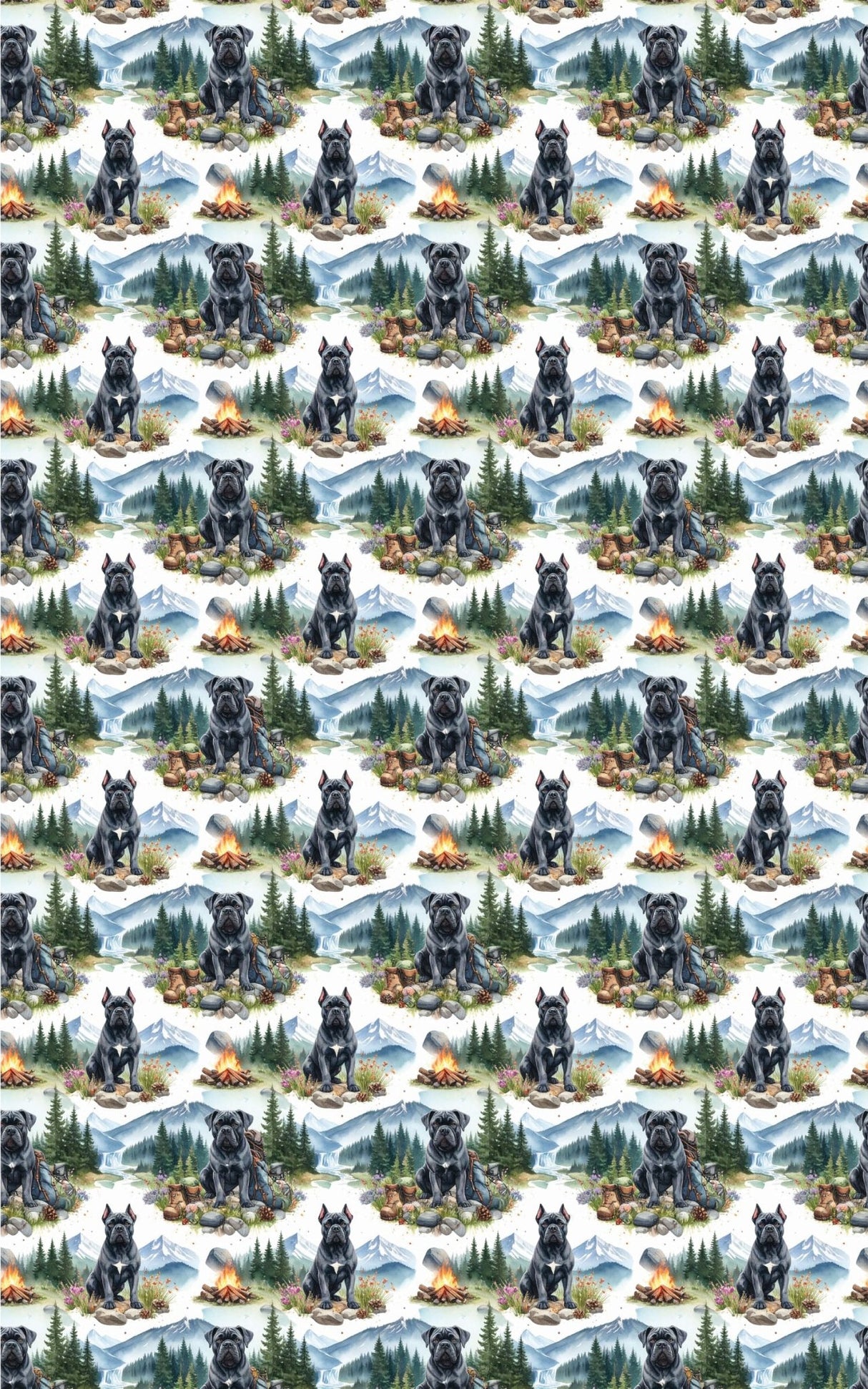 Mountain Patroller (Cane Corso) Wrapping Paper - London Penny Gift Wrap