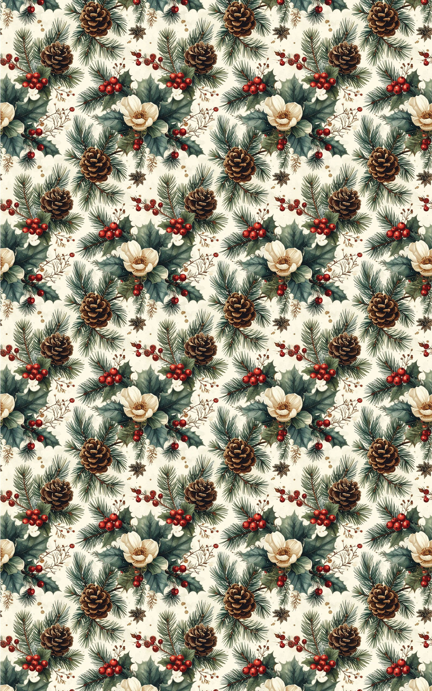 LIMITED TIME | Heritage Winter Botanicals Wrapping Paper