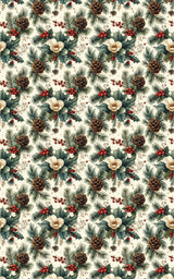 LIMITED TIME | Heritage Winter Botanicals Wrapping Paper - London Penny Gift Wrap