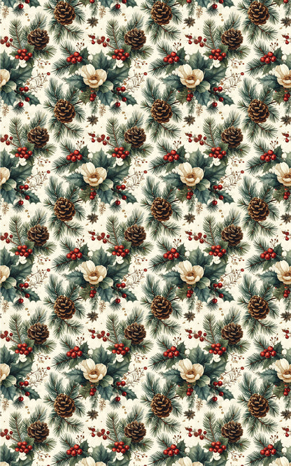 LIMITED TIME | Heritage Winter Botanicals Wrapping Paper