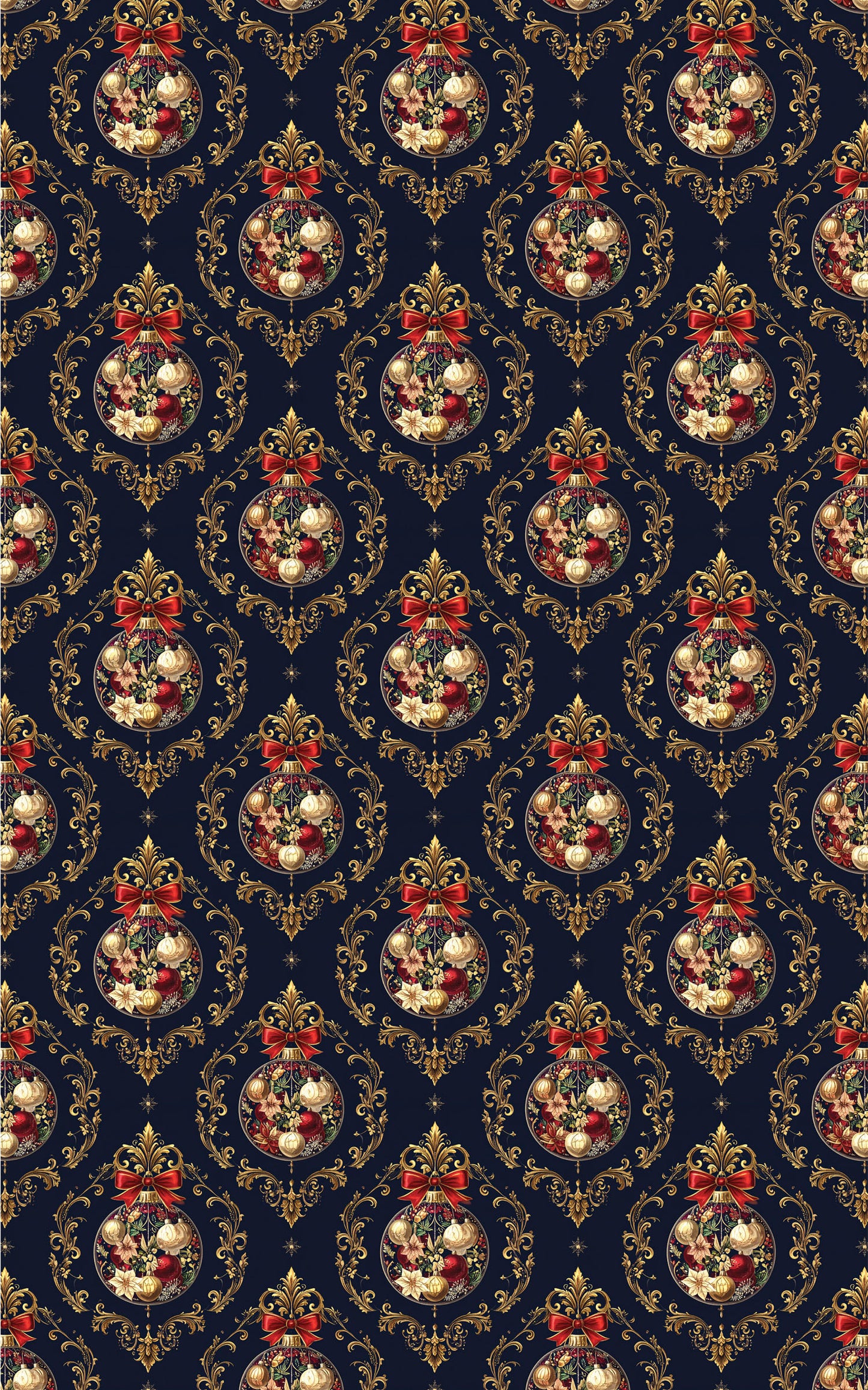 LIMITED TIME | Ornament Palace Damask Wrapping Paper