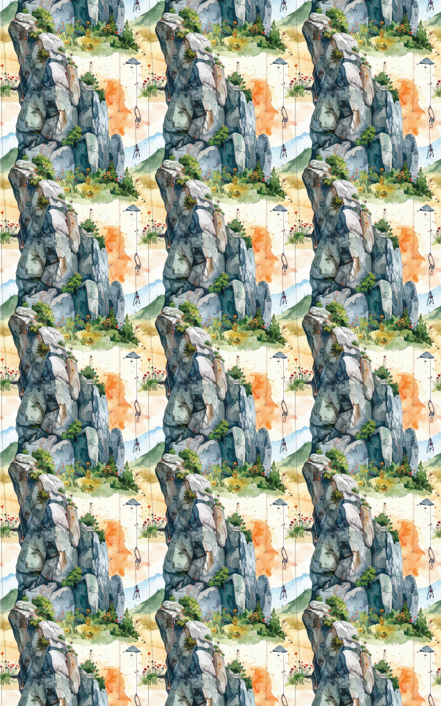 Vertical Expedition Wrapping Paper