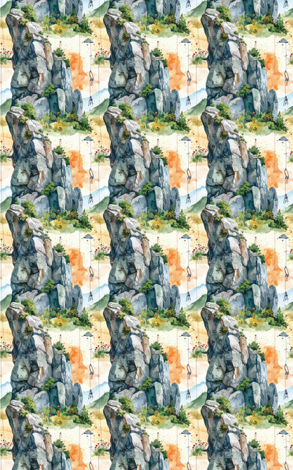 Vertical Expedition Wrapping Paper