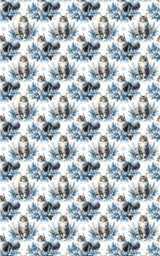 Snowflake Elegance (Maine Coon) Wrapping Paper - London Penny Gift Wrap
