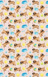 Puppy Playtime (English Mastiff) Wrapping Paper - London Penny Gift Wrap