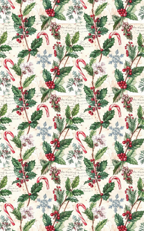 LIMITED TIME | Winter Botanical Society Wrapping Paper - London Penny Gift Wrap