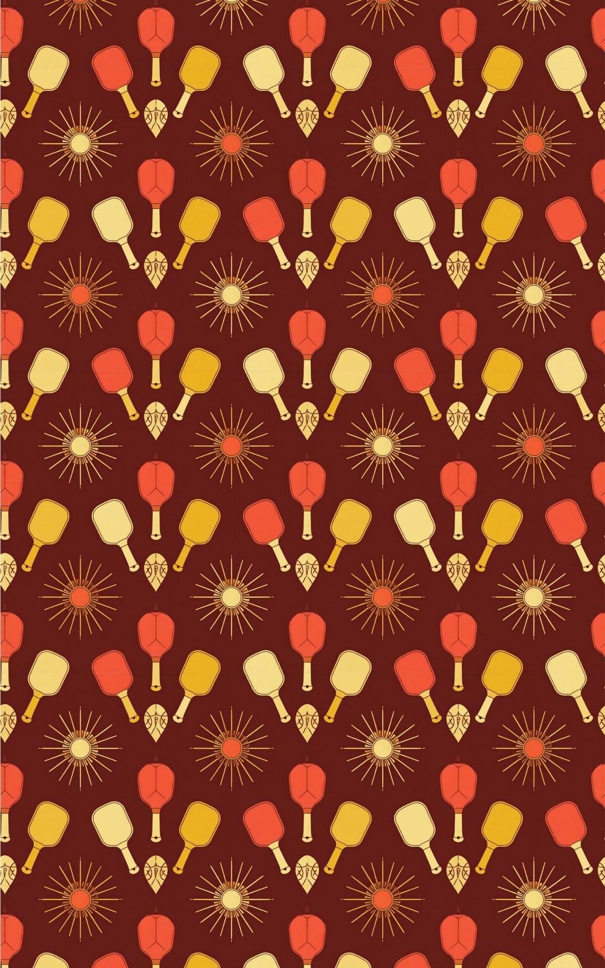 Golden Hour Pickle Club Wrapping Paper - London Penny Gift Wrap