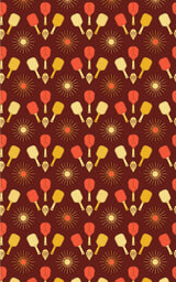 Golden Hour Pickle Club Wrapping Paper - London Penny Gift Wrap
