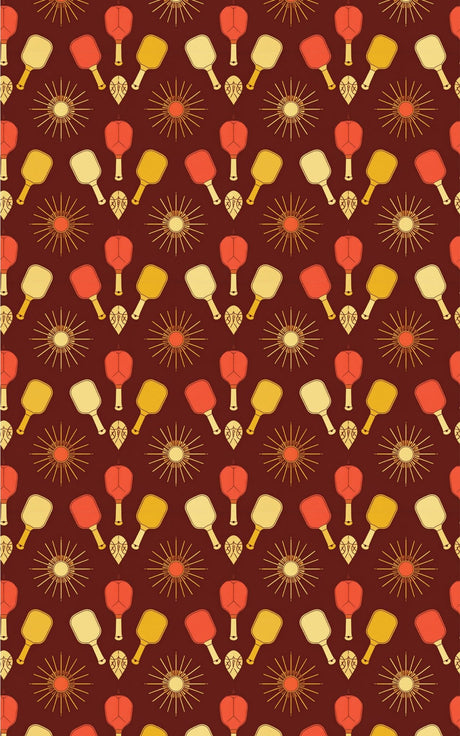 Golden Hour Pickle Club Wrapping Paper - London Penny Gift Wrap