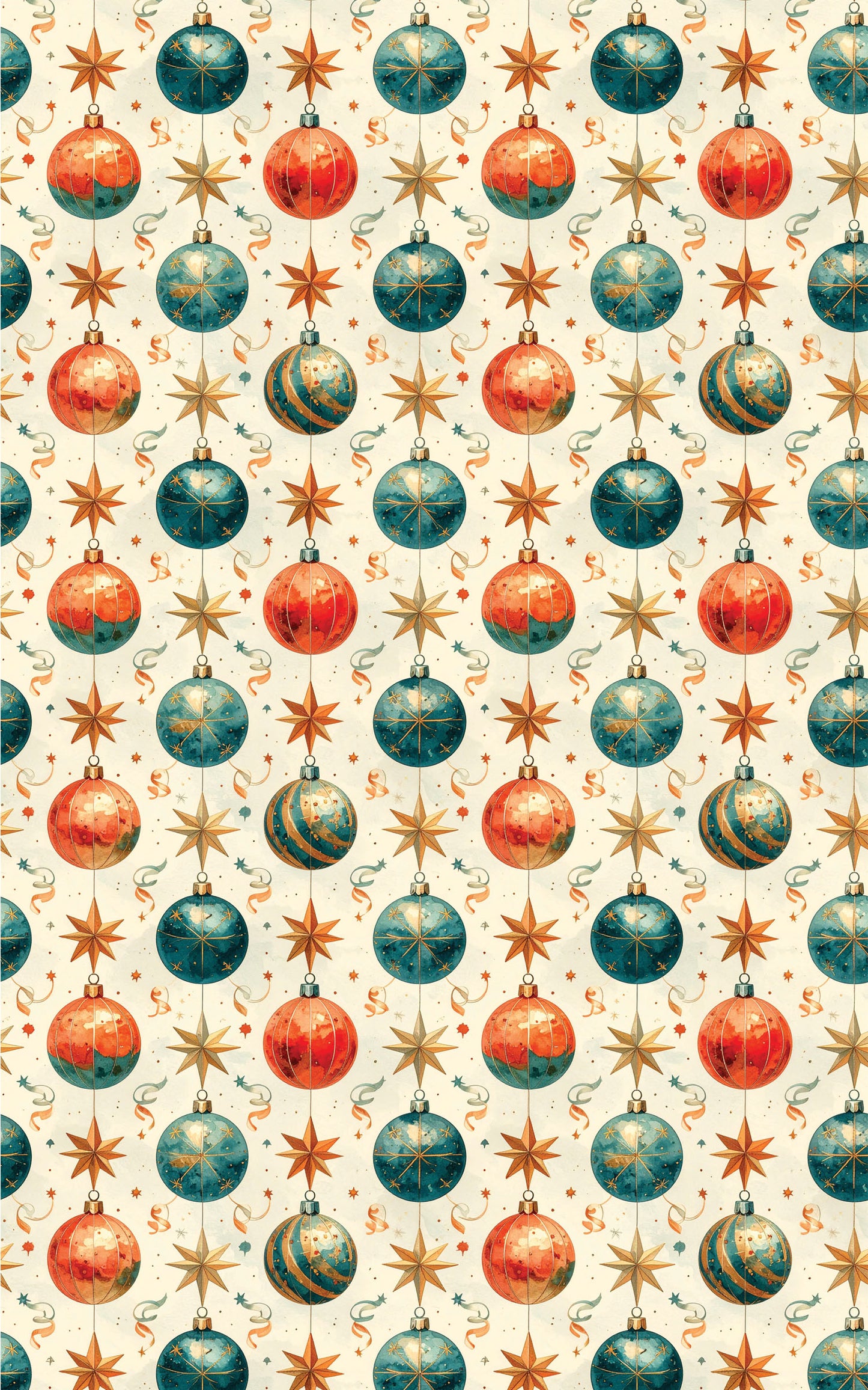 LIMITED TIME | Ornament Galaxy Wrapping Paper