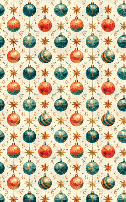 LIMITED TIME | Ornament Galaxy Wrapping Paper
