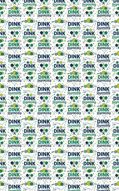 Dink Responsibly Wrapping Paper