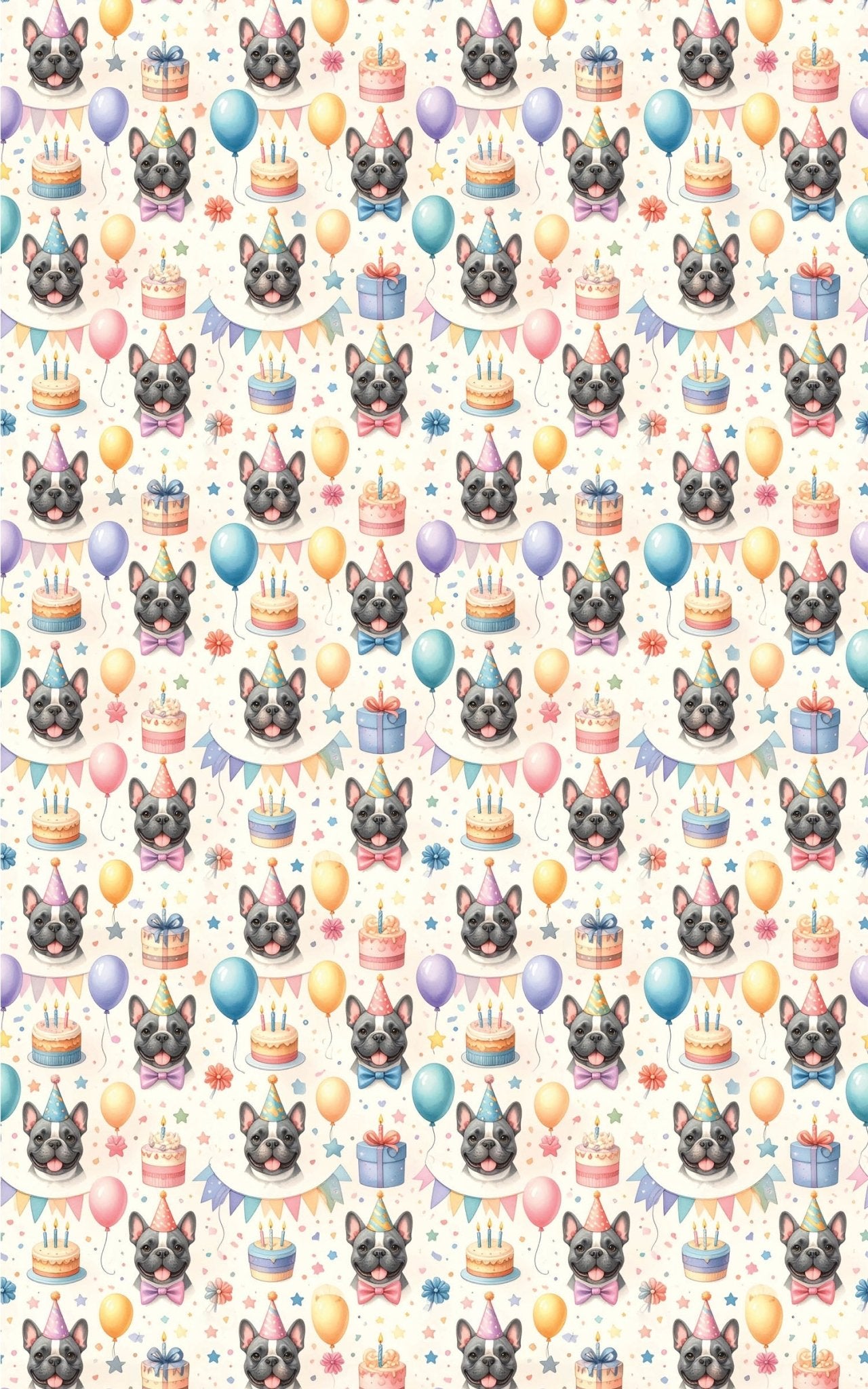 Birthday Party (Cane Corso) Wrapping Paper - London Penny Gift Wrap