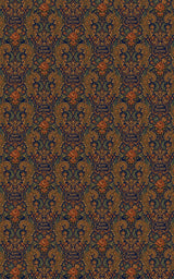 Midnight Celebration Baroque Wrapping Paper