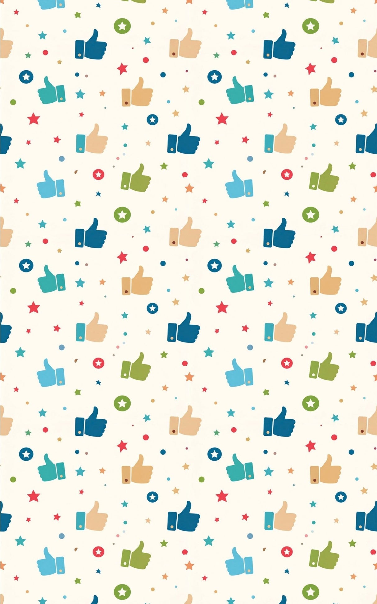 Thumbs Up Fiesta Wrapping Paper - London Penny Gift Wrap