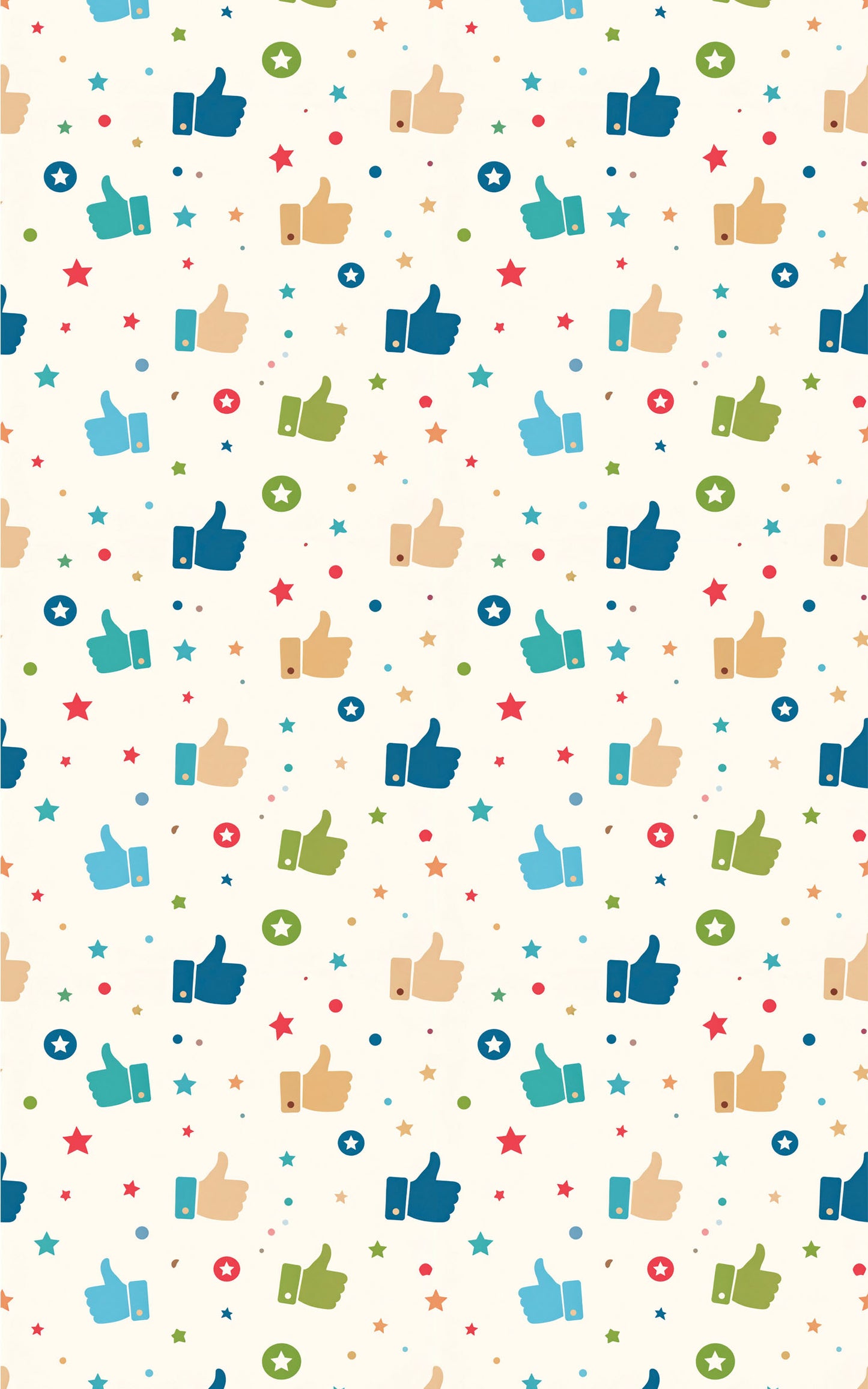 Thumbs Up Fiesta Wrapping Paper