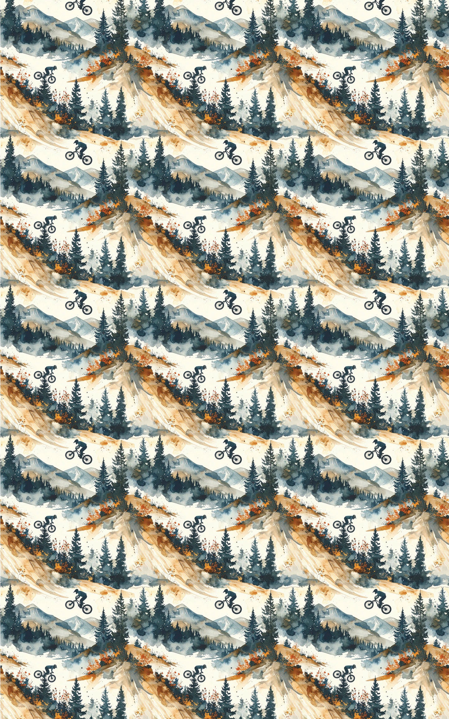 Airborne Trail Lines Wrapping Paper