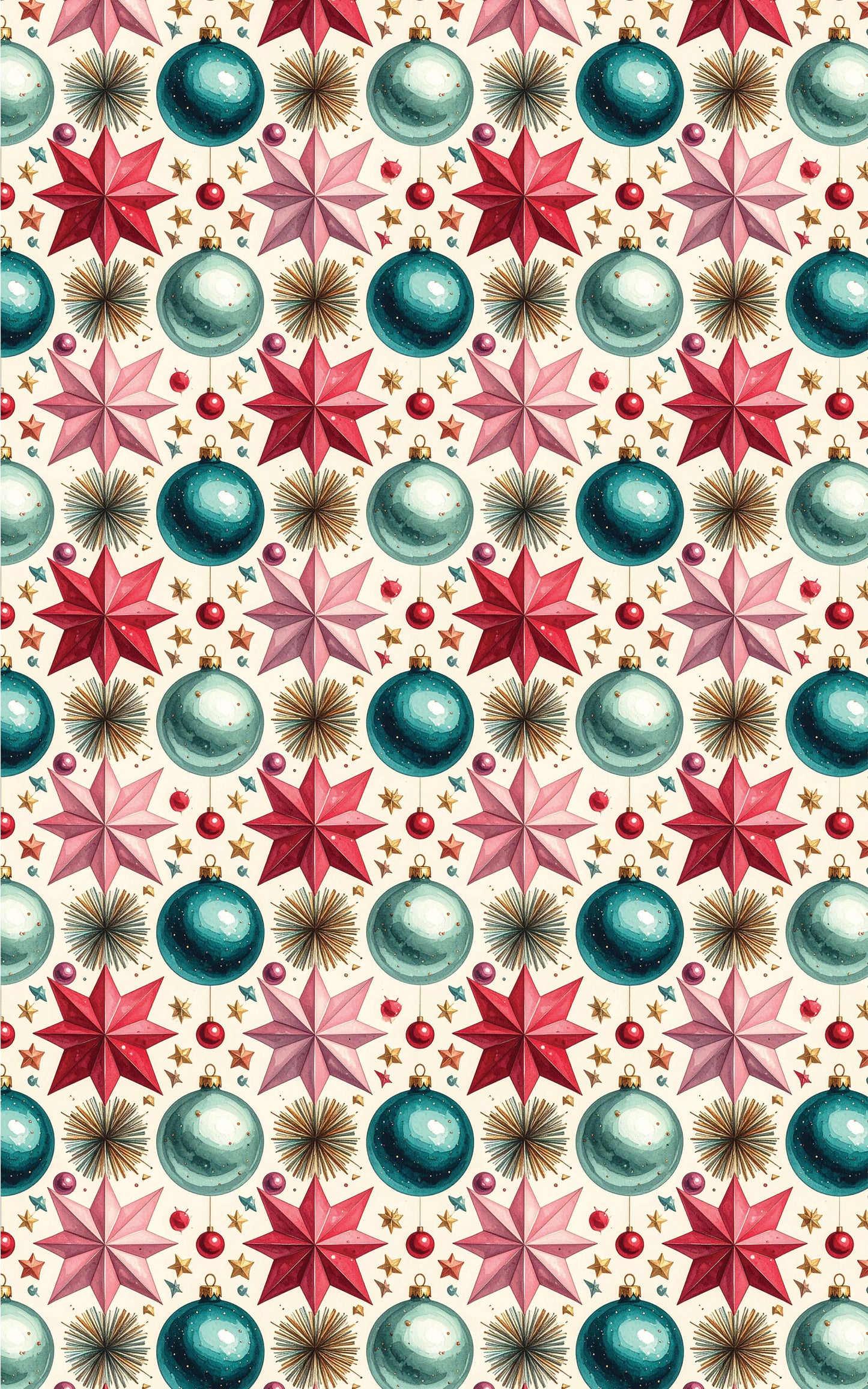LIMITED TIME | Retro Bauble Celebration Wrapping Paper