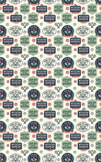 The Pickleball Social Club Wrapping Paper