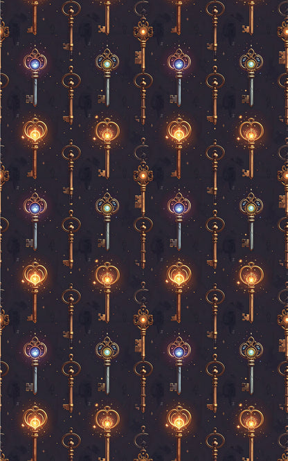 Arcane Key Questline Glossy Wrapping Paper