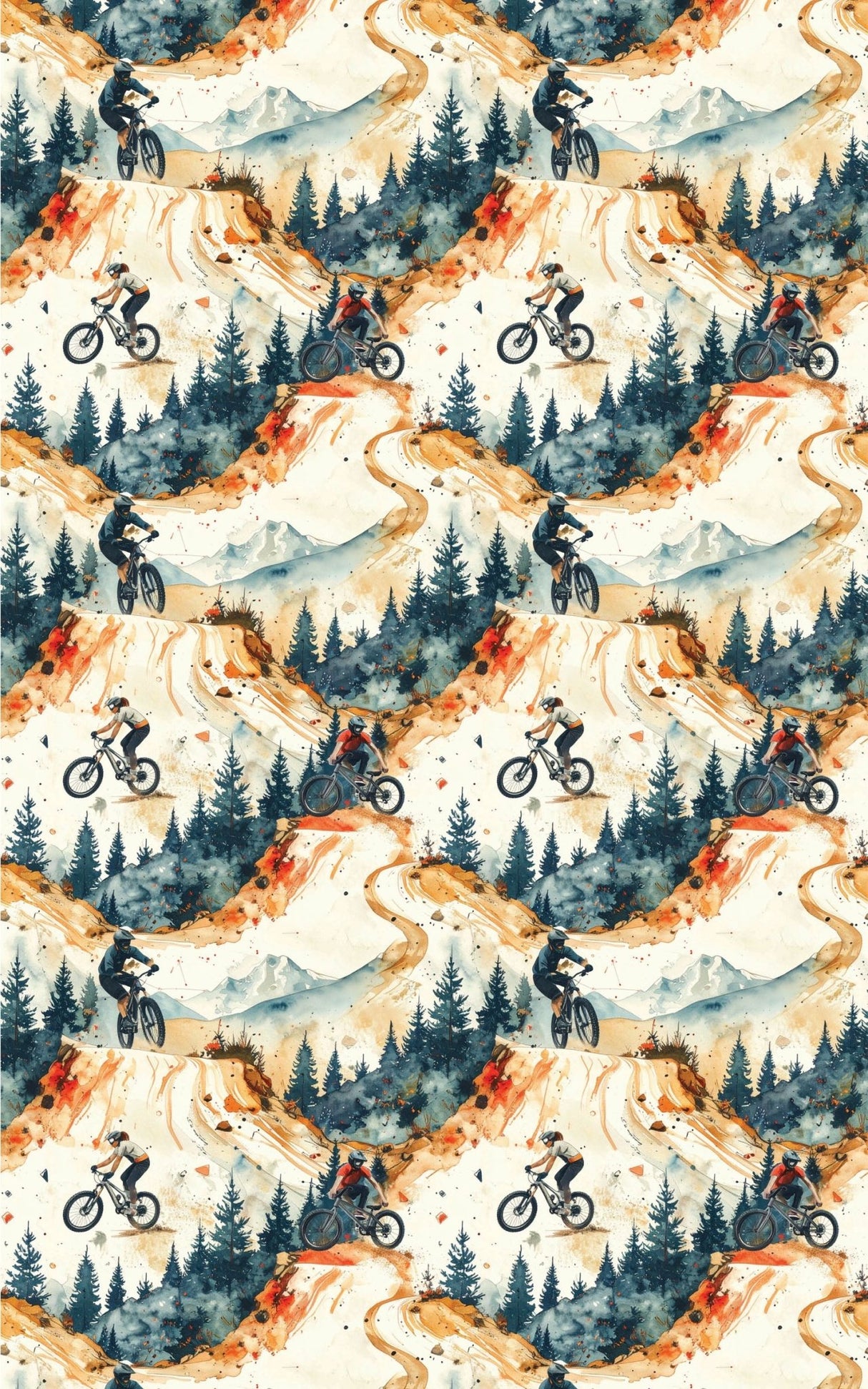 Flow State Wrapping Paper - London Penny Gift Wrap