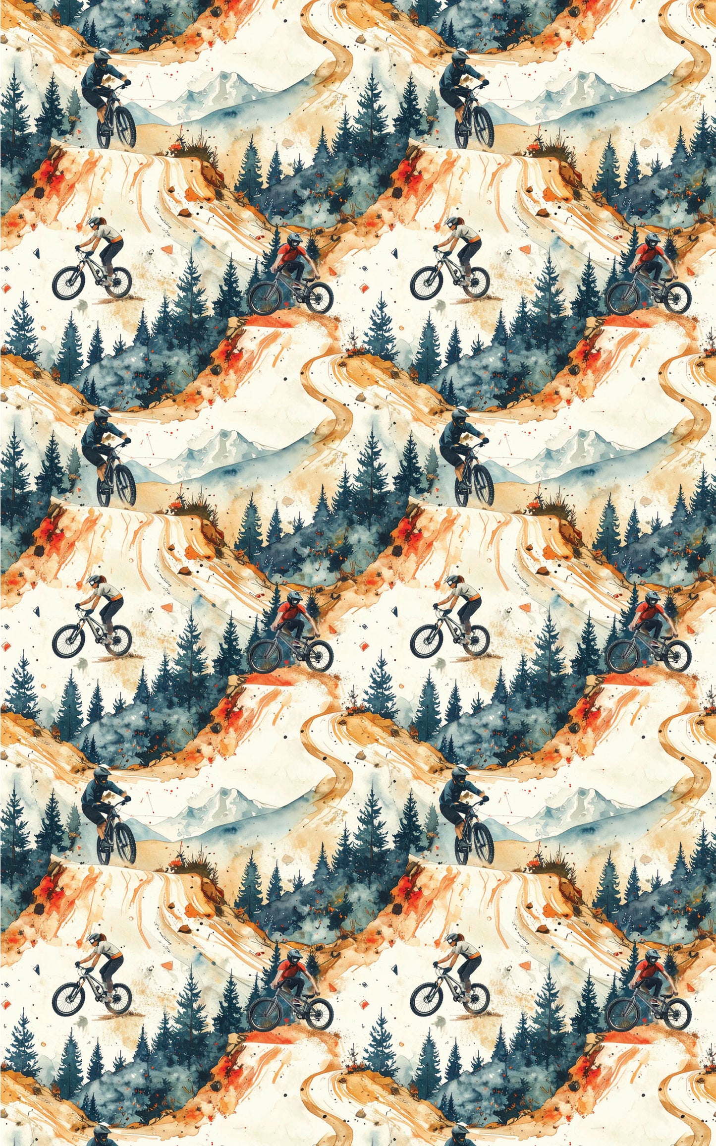 Flow State Wrapping Paper
