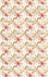 Golden Celebration Filigree Wrapping Paper
