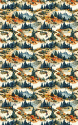 Trail Builder's Journal Wrapping Paper - London Penny Gift Wrap