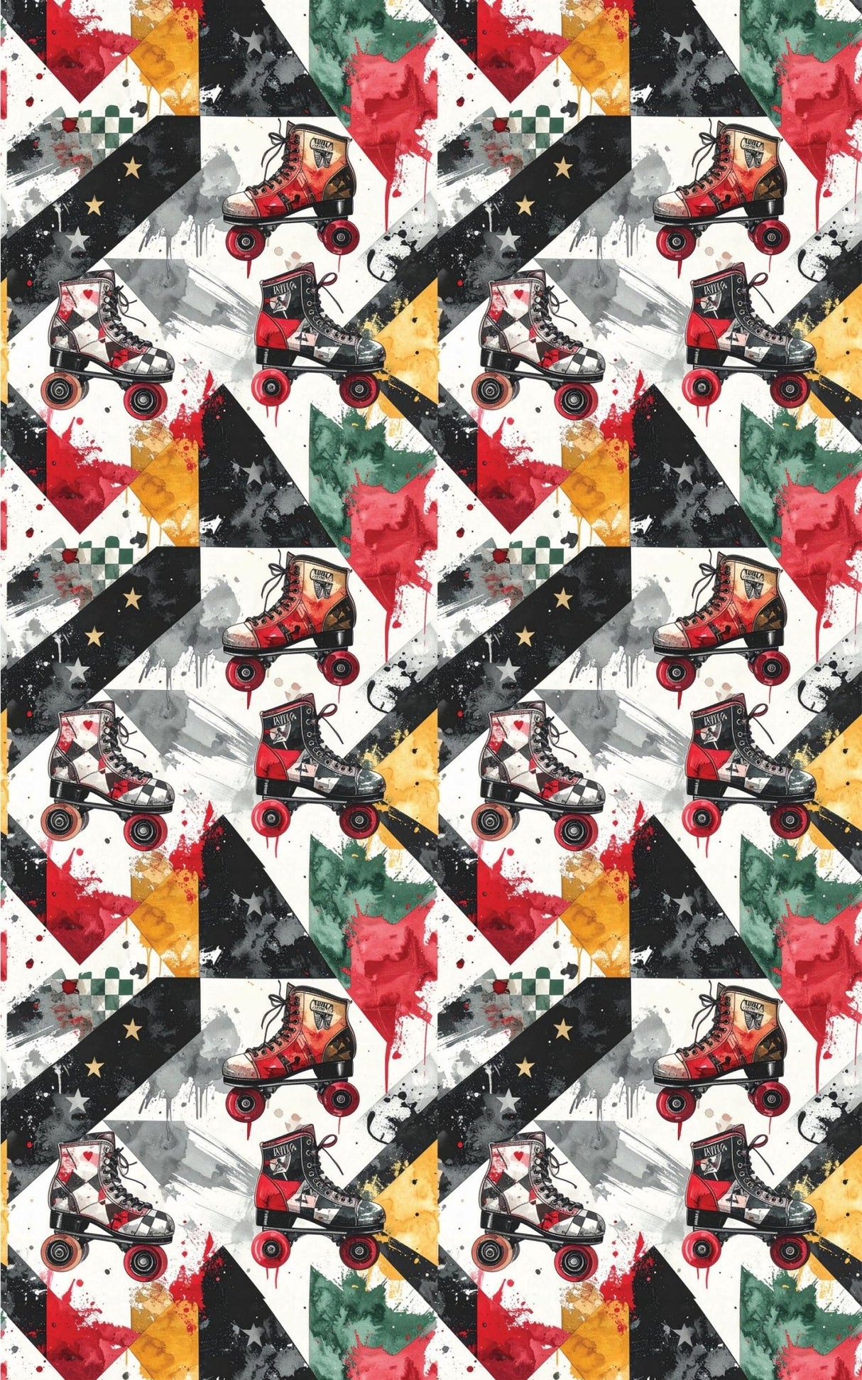 Punk Derby Revolution Wrapping Paper - London Penny Gift Wrap