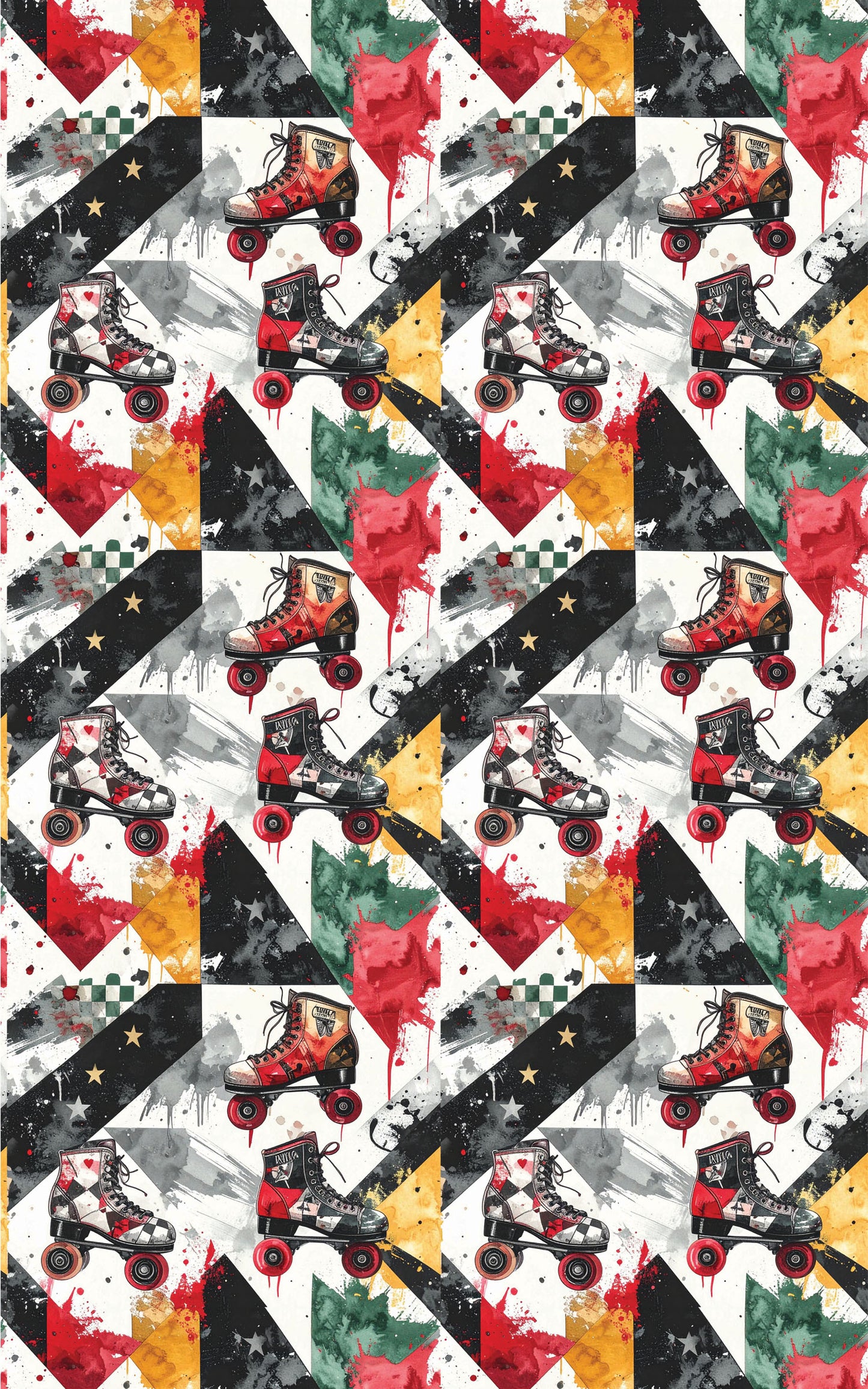 Punk Derby Revolution Wrapping Paper