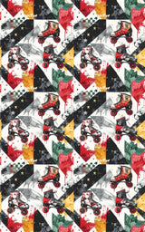 Punk Derby Revolution Wrapping Paper - London Penny Gift Wrap