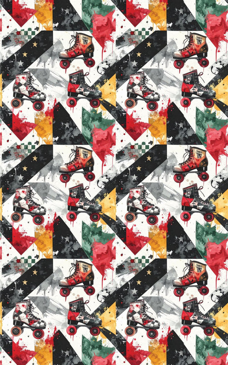 Punk Derby Revolution Wrapping Paper - London Penny Gift Wrap