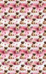 Valentine's Gentle Giants (English Mastiff) Wrapping Paper - London Penny Gift Wrap