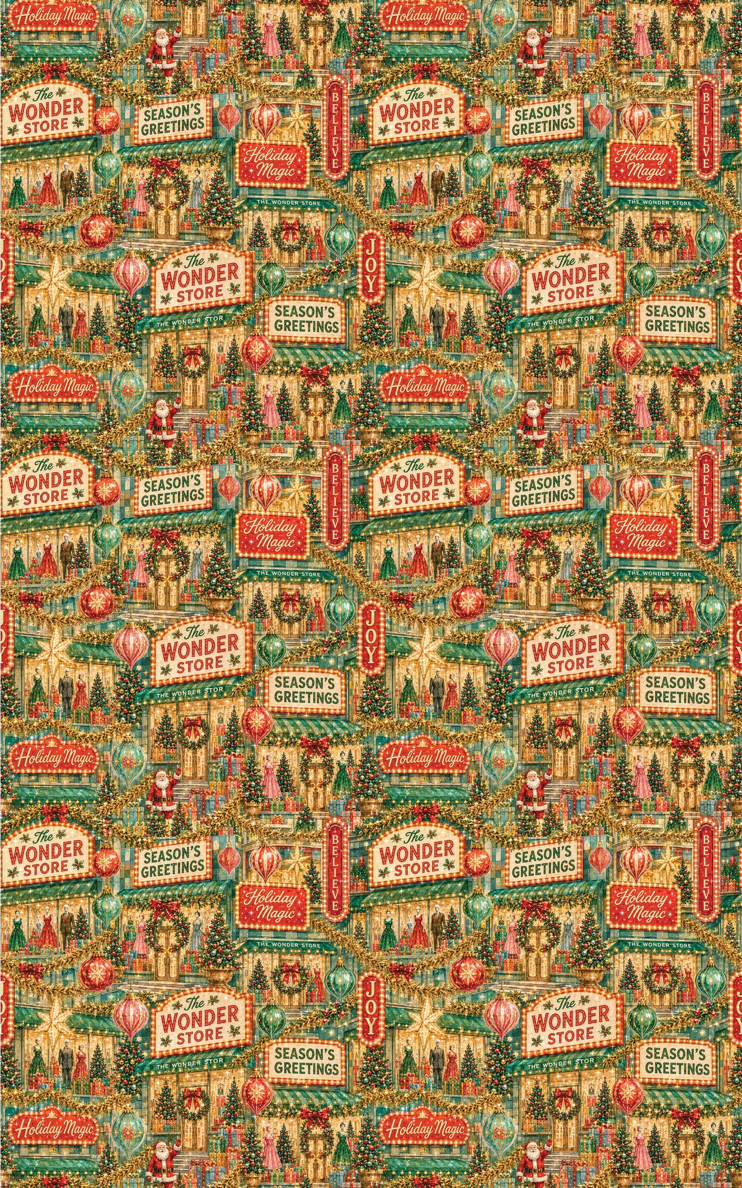 LIMITED TIME | Merry Department Store Wrapping Paper
