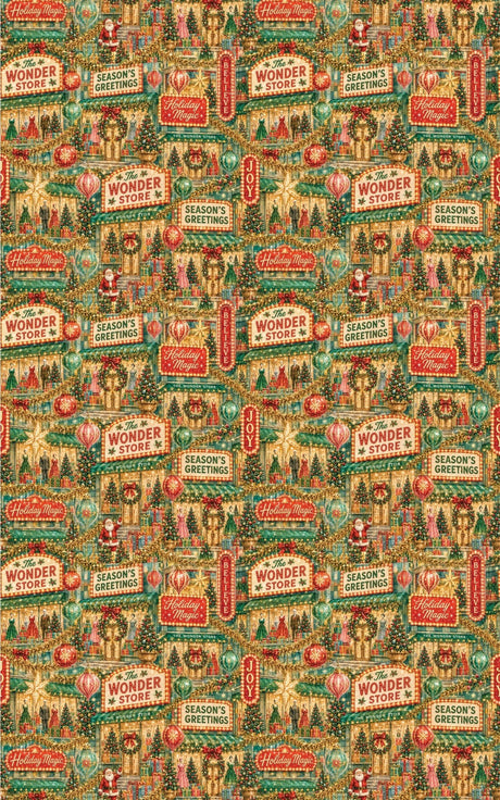 LIMITED TIME | Merry Department Store Wrapping Paper - London Penny Gift Wrap