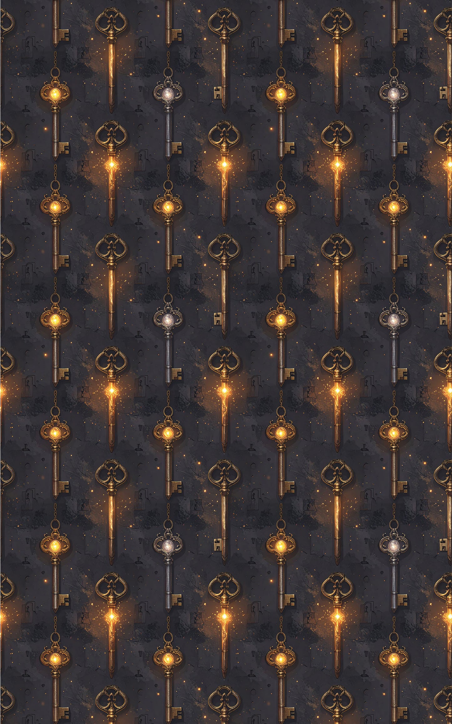 Mystical Key of Fantasy Wrapping Paper