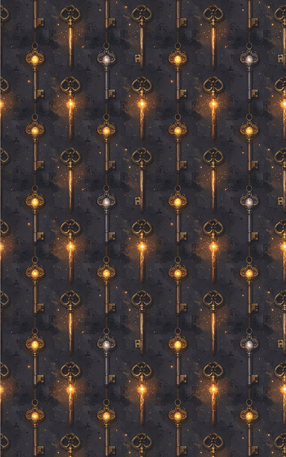Mystical Key of Fantasy Wrapping Paper