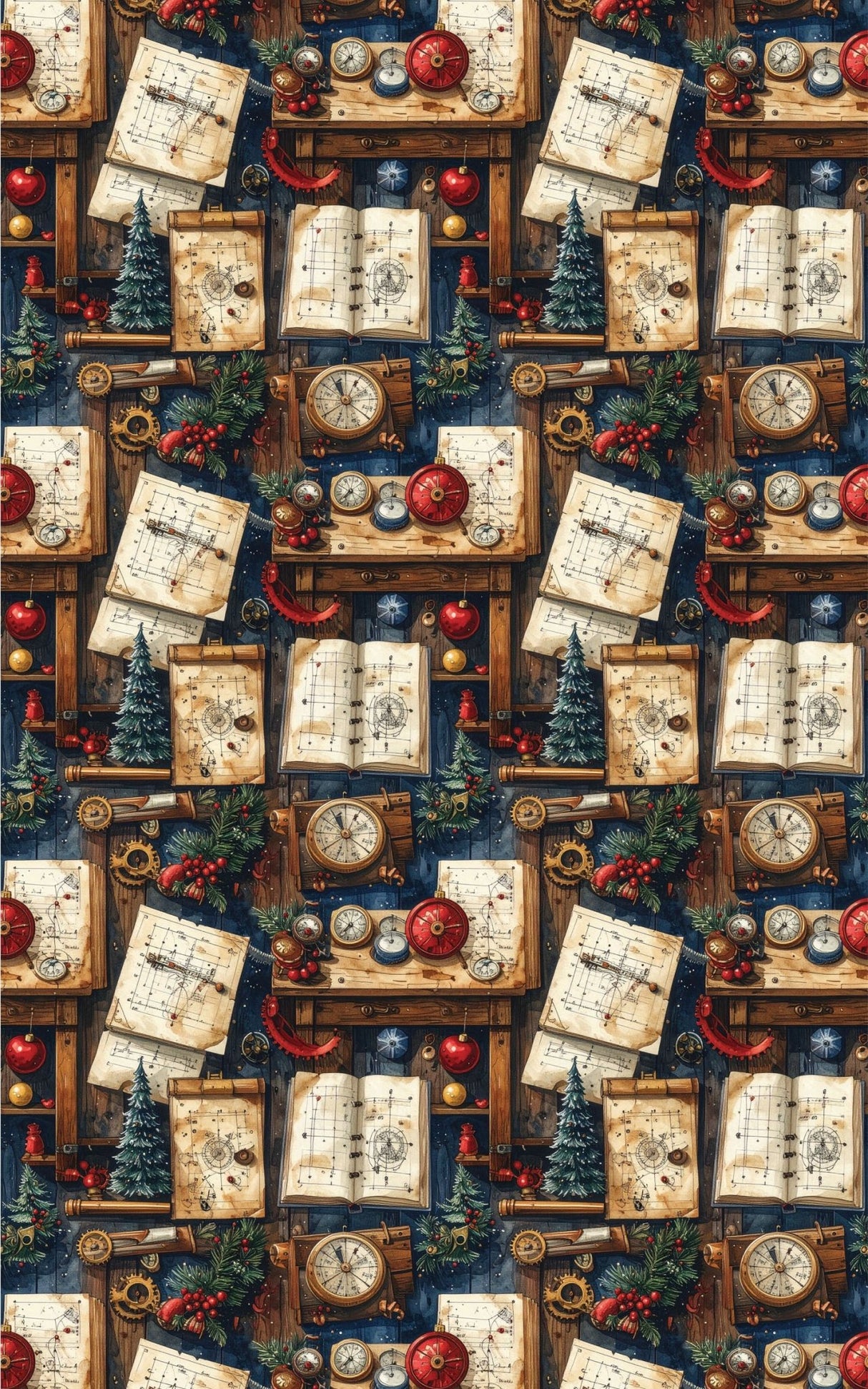 LIMITED TIME | Christmas Innovation Bureau Wrapping Paper - London Penny Gift Wrap