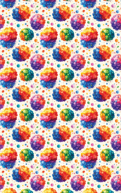 Balloon Confetti Mix Wrapping Paper